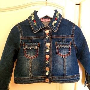 Little girls denim jacket